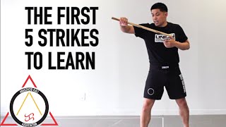 The First 5 Strikes You Need to Know in Filipino Martial Arts | Anastacio Kali