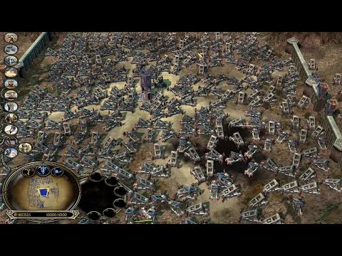 Spending 10.000 Command Points on Iron Hills Catapults (Dwarves) - LOTR BFME 2