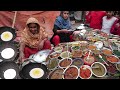 This Woman Sells Extremely Tasty Chitoi Pitha with 32 Item Differents Vorta! Extreme Cooking Skills