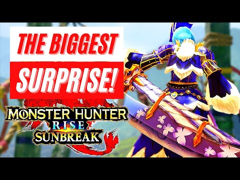 Monster Hunter Rise: Sunbreak New Big Surprise Reveal News Title Update DLC