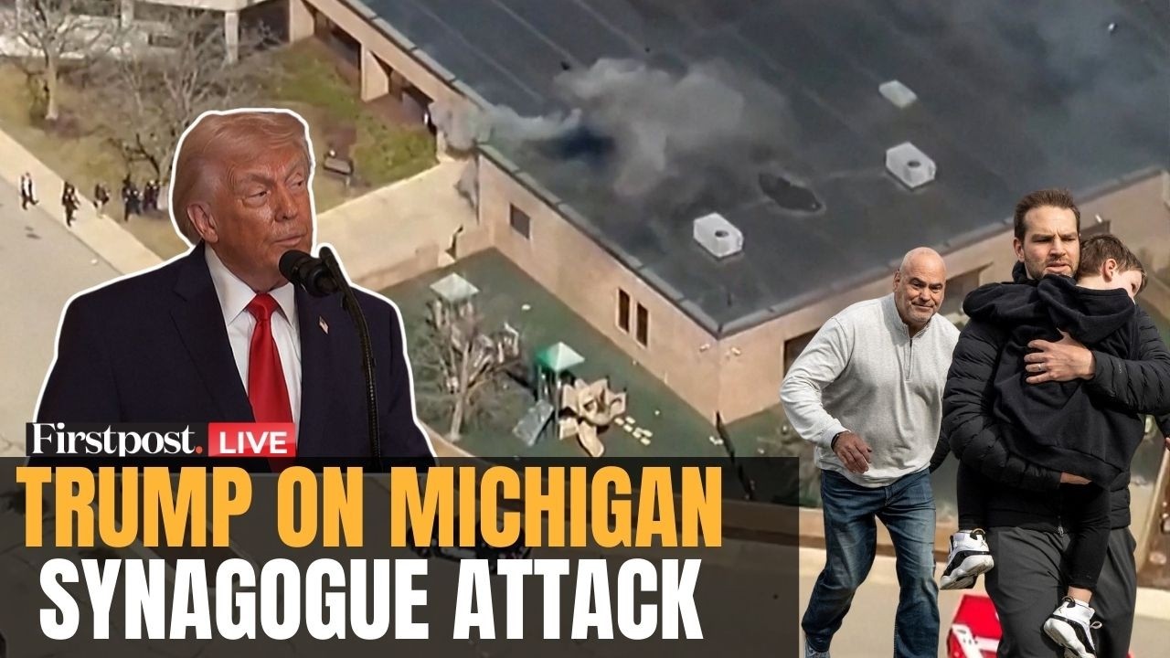Michigan Synagogue Attack LIVE: US President Trump's Reacts To The Synagogue Attack In Detroit