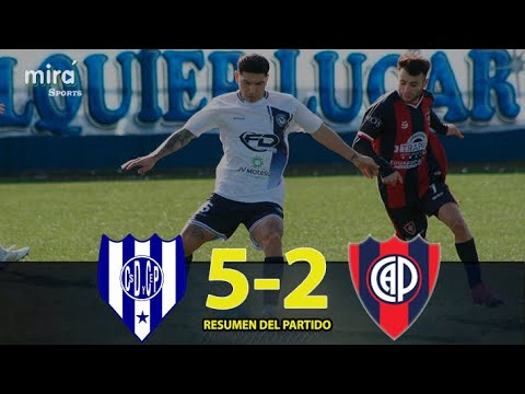 EL PROGRESO vs PEÑAROL de PIGUE - Resumen (5-2) - Fecha 1 Torneo Clausura LIGA REGIONAL de FUTBOL