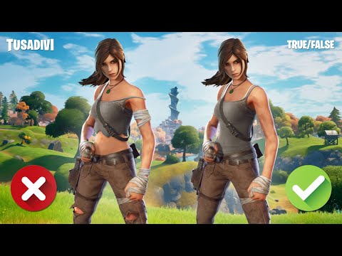 GUESS THE TRUE SKIN - FORTNITE CHALLENGE - PART #9 | tusadivi