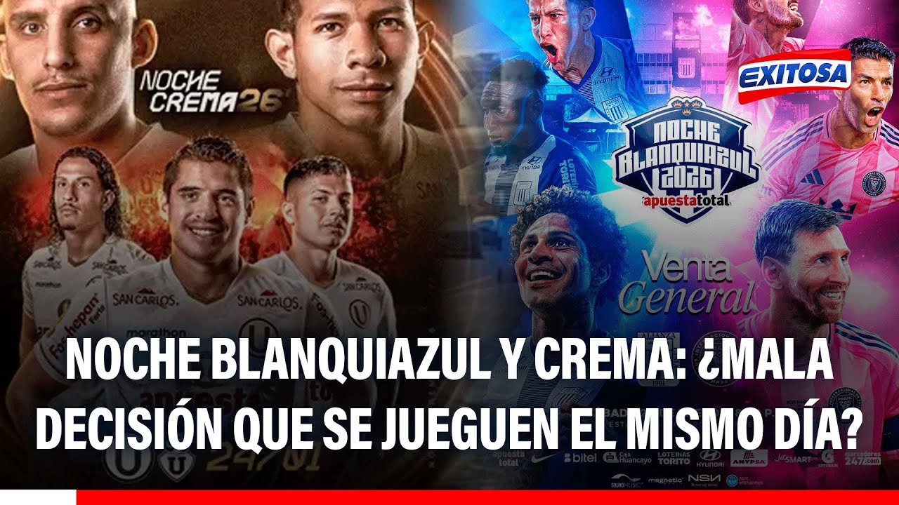 🔴🔵 ¡En contra! 'Castor' cuestiona que Alianza y la 'U' jueguen el MISMO DÍA: "Una DECISIÓN APURADA"