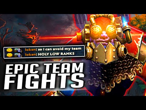 TINKER - EPIC 1 HOUR TEAM FIGHTS | DOTA 2 TINKER GAMEPLAY