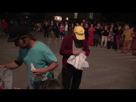 Dañs ar mouchoueroù Boulvriag 2019. Danse des mouchoirs, festival plinn 2019. (4 K )