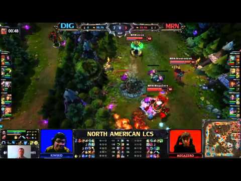 Dignitas vs MRN - LCS 2013 NA - English Commentary