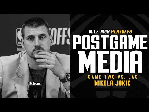 Nikola Jokić Postgame Press Conference vs. LA Clippers 🎙️ Round 1 Game 2 | 2025 NBA Playoffs