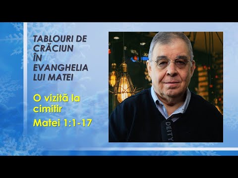 PC(226) Tablouri de Craciun (1) - O vizita la cimitir - Matei 1:1-17