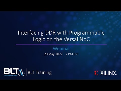 Interfacing DDR with Programmable Logic on the Versal NoC