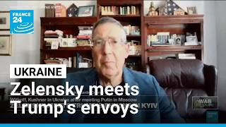US envoys arrive in Kyiv to pursue Ukraine-Russia peace negotiations