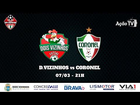 DOIS VIZINHOS X CORONEL - 3ª Rodada - Copa Chopinzinho 2022 (07/03)