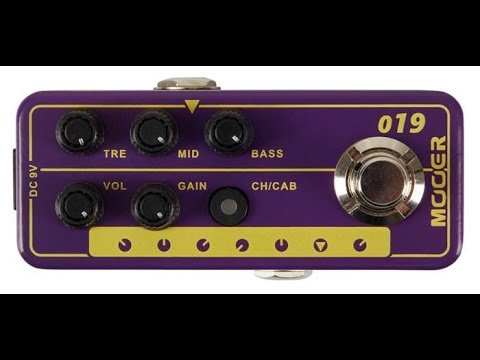 Mooer 019 UK Gold PLX quick demo