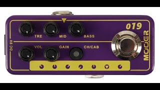 ギター Mooer micro preamp 019 UK Gold PLX 019 - UK Gold PLX_MOOER Audio