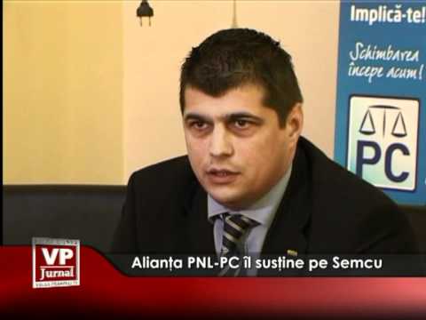 Alianţa PNL-PC îl susţine pe Semcu