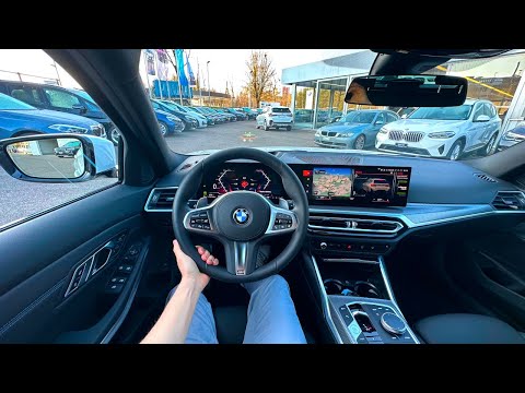 Thumbnail for 2023 BMW 3 Series Touring Test Drive POV | Ambience Binaural Sound by BMW 3 Series
