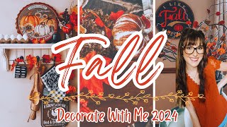 FALL DECORATE WITH ME 2024 | COZY FALL DECORATING | SHEET PAN SUPPER RECIPE