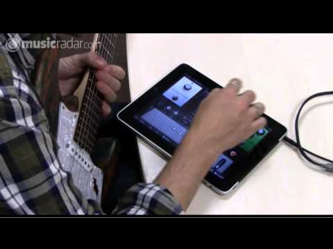 AmpliTube for iPad in action