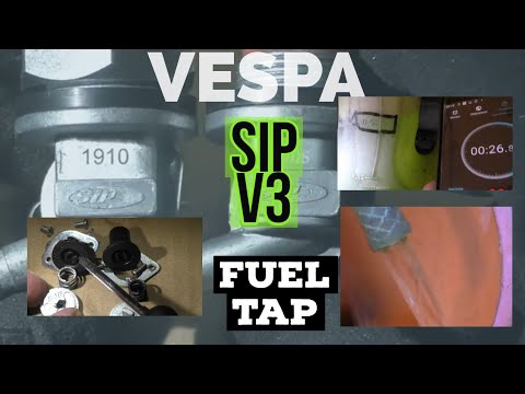 vespa: NEW sip v2 FUEL TAP / CHECK & flow rate / FMPguides - Solid PASSion /