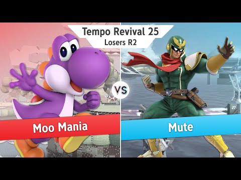 Tempo Revival 25 - Moo Mania (Yoshi) Vs. Mute (Palutena, Falcon) - LR2 - Smash Ultimate