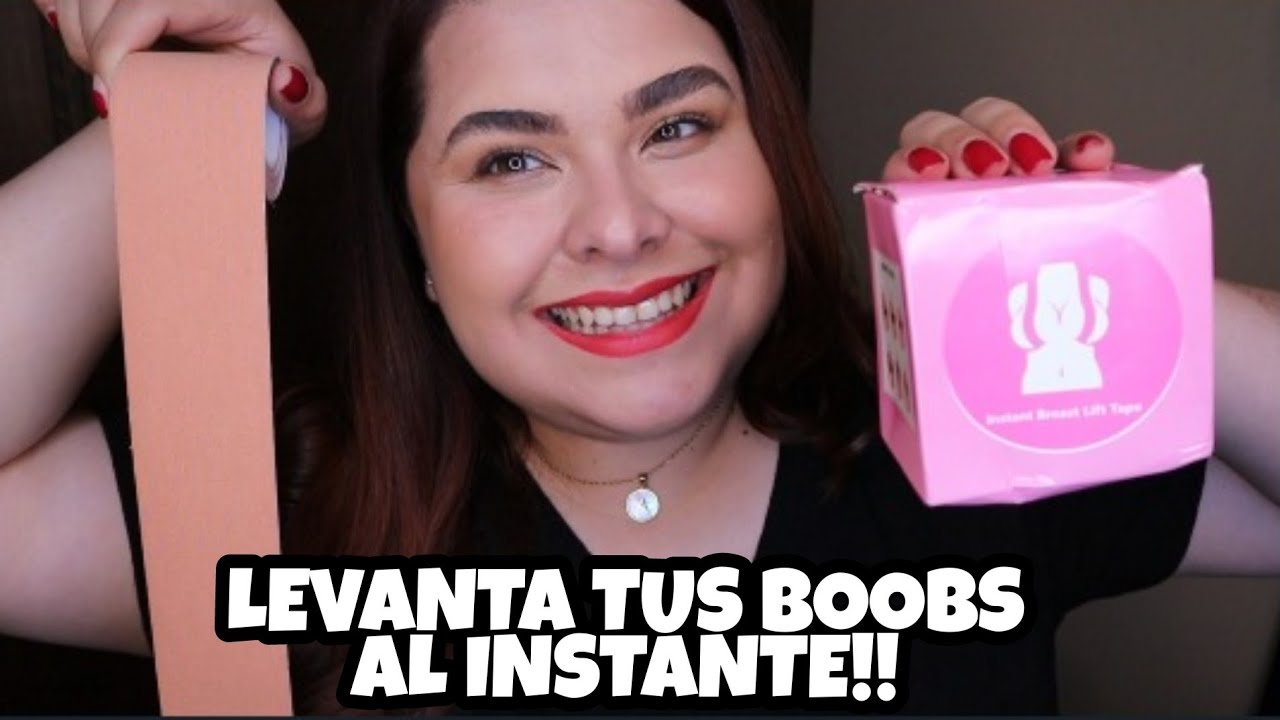 PONIENDO A PRUEBA BO0BIE TAPE! BRA DE CINTA ADHESIVA / PUSH UP!⬆️ ..FUNCIONA!!😱