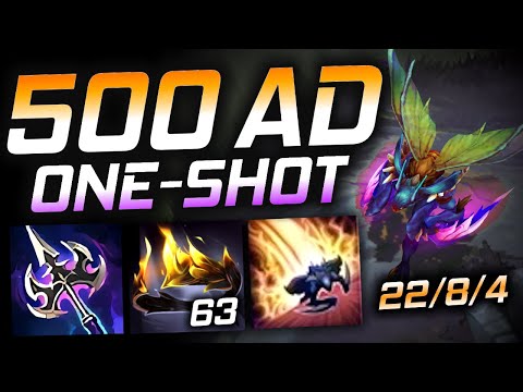 This is the HIGHEST DAMAGE Kha'Zix build in Season 16.