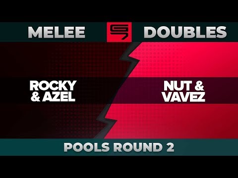Rocky/Azel vs Nut/Vavez - Pools R2 Losers Quarterfinal: Melee Doubles - Genesis 7