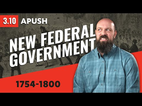 First Steps for the FEDERAL GOVERNMENT [APUSH Review]