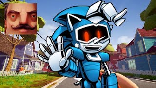 Hello Neighbor - My New Neighbor Sonic father Jules Hedgehog Act 3 Gameplay Walkthrough