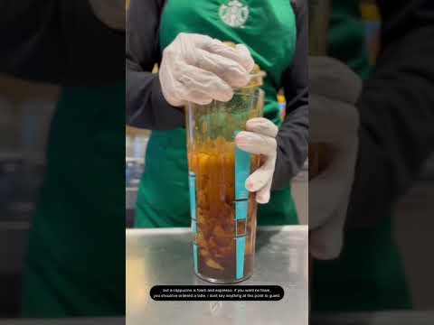 ASMR : Brown Sugar Oatmilk Shaken Espresso #starbuckscoffee #starbucksdrink #starbucksdrinks