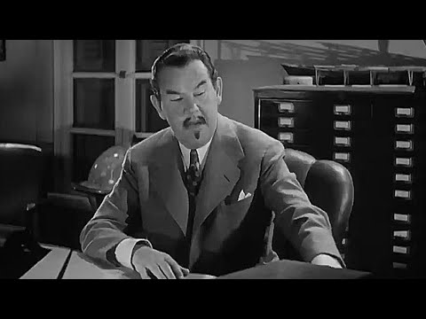 Sidney Toler in Charlie Chan's Murder Cruise 1940   feat  Victor Sen Yung & Le