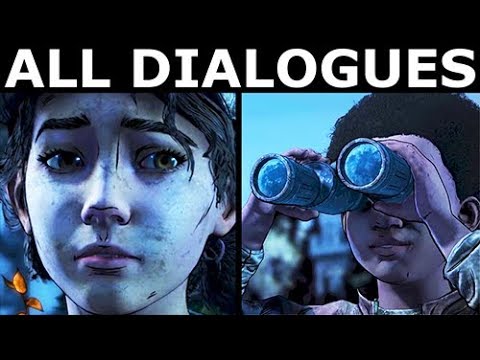 Clementine & AJ Doing Watch - All Dialogues & Choices - The Walking Dead Final Season 4 Episode 2