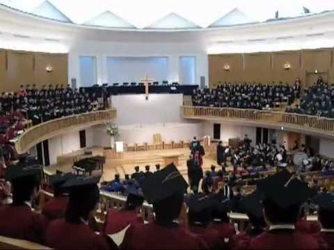政治経済学科 2011年度 聖学院大学・大学院　学位記授与式