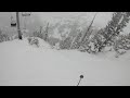 Alta, Ut - Supreme rope drop on a powder day