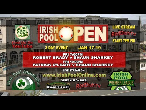 IRISH POOL OPEN 2020 - (FRIDAY) Ireland's Eightball Pool - Bridge House Hotel, Tullamore