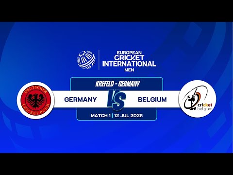 Match 1 - BEL vs GER | Highlights | ECI Germany-Belgium, 2025 | 12 Jul 2025 | ECI25.057