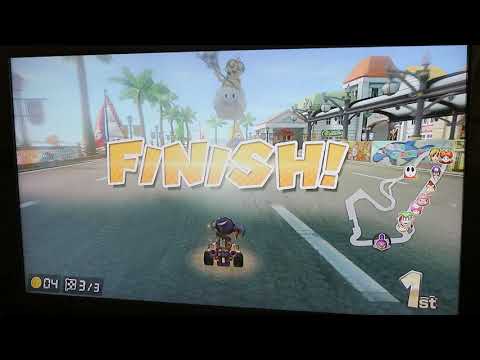 Obtaining the Flower Cup at 100c!(MarioKart 8 deluxe)