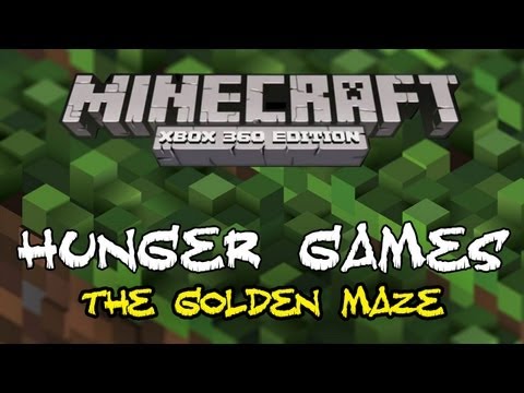 Minecraft Xbox | HUNGER GAMES Ep#3 GOLDEN MAZE(2 rounds)