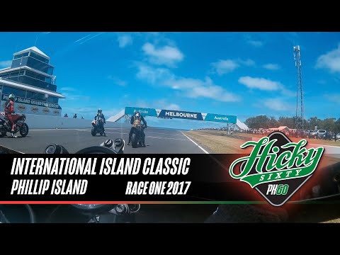 2017 INTERNATIONAL PHILLIP ISLAND CLASSIC Race One!! Peter Hickman on the Harris Yamaha