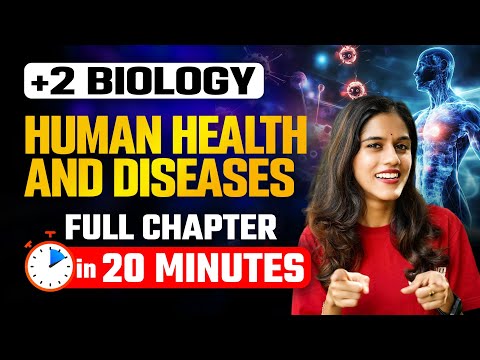 Plus Two Biology | Human Health and Diseases | Full Chapter | Exam Winner +2
