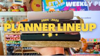 Planner Lineup For My Small Art Business ✍️📒 2024→2025 Techo Kaigi