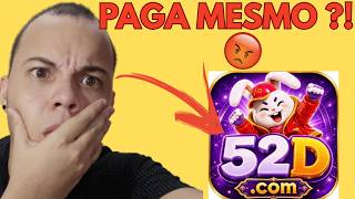 ⚠️PLATAFORMA 52D PAGA MESMO? É CONFIÁVEL? TESTEI A Plataforma 52D! (2026)