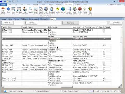 Legacy QuickTip: Viewing More in the Index View
