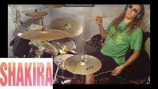 Shakira - La La La - Drum cover with BLAST BEATS by Bobnar Simon