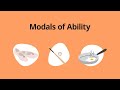 Present Modals of Ability – English Grammar Lessons
