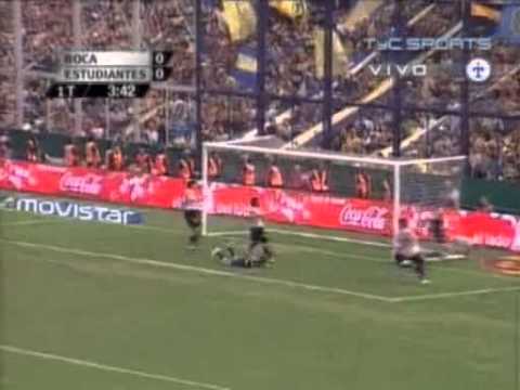 Gol de Palermo - Boca 1 vs 2 Estudiantes - Final Apertura 2006