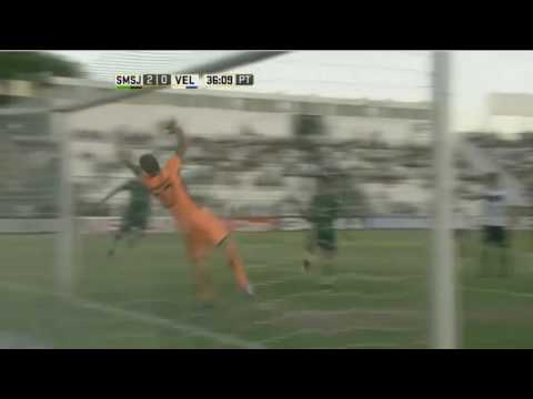 Gol de Emanuel Dening - San Martin SJ 2 x 0 Velez Sarsfield - Fecha 9 - Liga Argentina