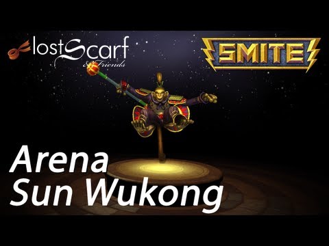 LostScarf plays Smite - Ep 58 - Sun Wukong in Arena