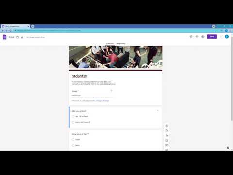 How to Create a Google RSVP Form