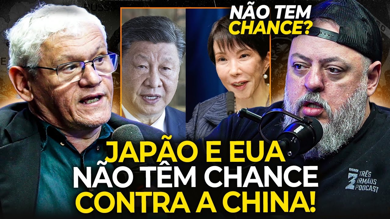 TAIWAN NO CENTRO: POR QUE JAPÃO E CHINA ESTÃO PERTO DO CONFLITO? | FARINAZZO e RENATO BATTISTA